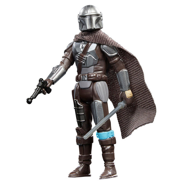 Figurine articulée de Boba Fett 9,5cm par HASBRO avec casque détaillé et armure verte