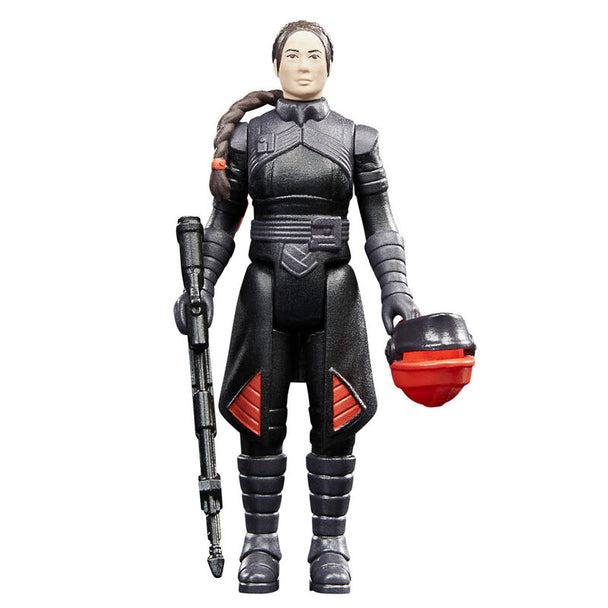 Vue avant de la figurine articulée Fennec Shand 9,5 cm de HASBRO issue de Star Wars The Book of Boba Fett