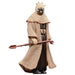 Figurine Tusken Warrior avec accessoires posée sur un fond neutre, idéal pour collectionneurs Star Wars