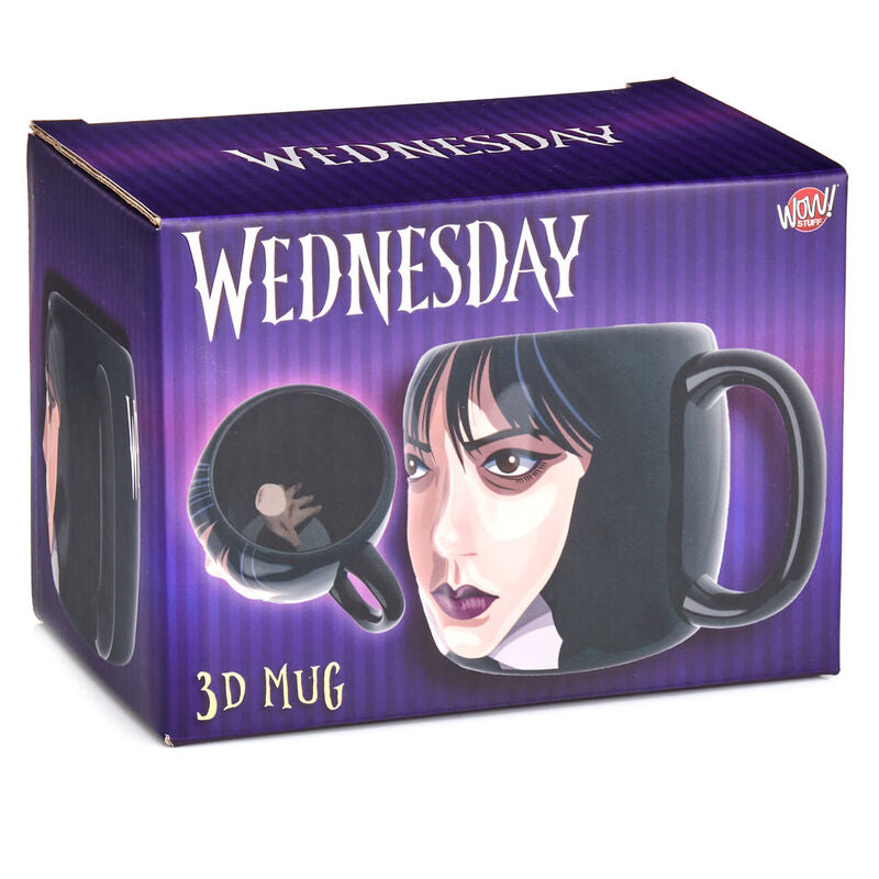 Vue latérale du mug thermochromique montrant sa poignée ergonomique