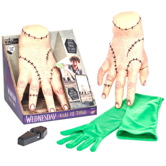 Gant vert spécial pour effets d'écran vert du kit Wednesday Real FX Thing