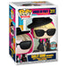 Vue rapprochée de la figurine Funko POP Harley Quinn Birds of Prey Incognito exclusive, montrant les détails du design et la boîte.