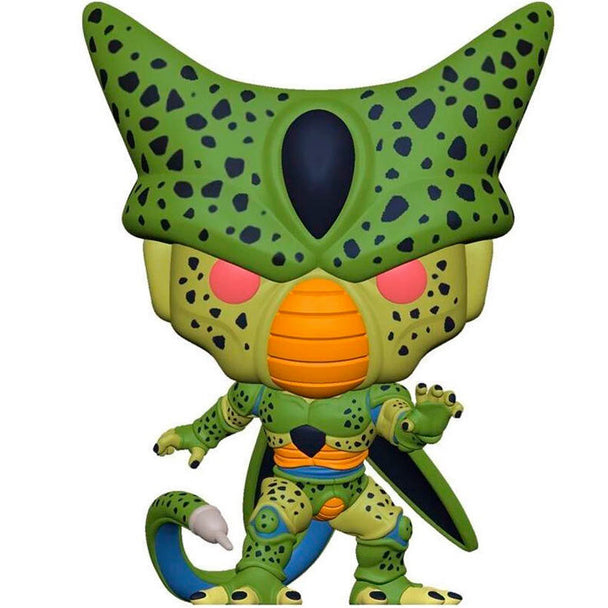 Figurine Funko POP Cell Forme Première Dragon Ball Z en vinyle de 9 cm dans sa boîte vitrine exclusive