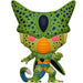 Figurine Funko POP Cell Forme Première Dragon Ball Z en vinyle de 9 cm dans sa boîte vitrine exclusive