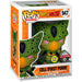 Vue rapprochée de la figurine Cell première forme avec détails précis et couleurs fidèles à la série Dragon Ball Z