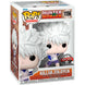 Vue rapprochée de la figurine Funko POP Killua Zoldyck Hunter x Hunter exclusive avec détails soignés