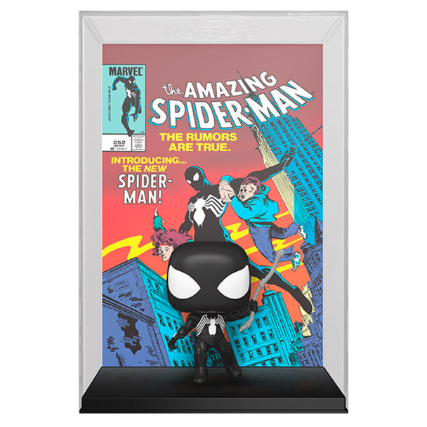 Packaging original de la figurine Funko POP Marvel Amazing Spiderman Comic Cover avec illustrations colorées