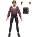 Figurine articulée MJ de Spiderman No Way Home de face avec accessoires visibles