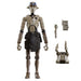 Figurine Star Wars Ahsoka Huyang de 9,5 cm vue de face avec accessoires