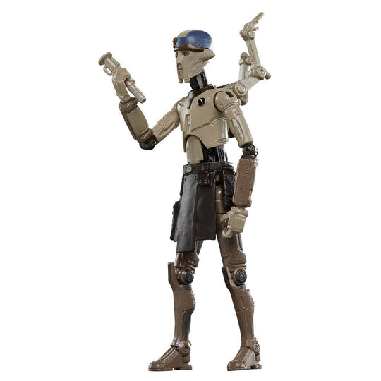 Zoom sur les articulations mobiles de la figurine Star Wars Ahsoka Huyang