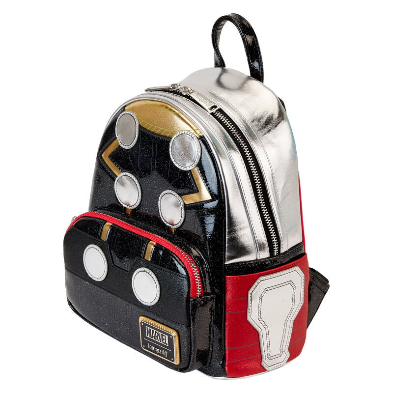 Bandoulières ajustables en cuir vegan du sac à dos Marvel Thor Loungefly