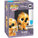Figurine Funko POP Disney Pluto Artist exclusive de 9 cm dans sa boîte cadeau avec fenêtre transparente