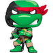 Version Chase rare de la figurine Funko POP Michelangelo avec finition spéciale et couleurs vives