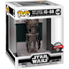 Figurine Funko POP Deluxe IG-88 chasseur de primes Star Wars en vinyle dans sa boîte cadeau avec fenêtre vitrée, vue de face