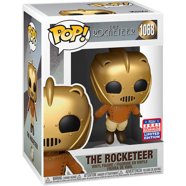 Figurine Funko POP The Rocketeer Disney exclusive en vinyle de 9 cm dans sa boîte vitrée
