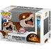 Figurine Funko POP exclusive Atrociraptor Tiger Jurassic World en vinyle dans sa boîte vitrine avec fenêtre