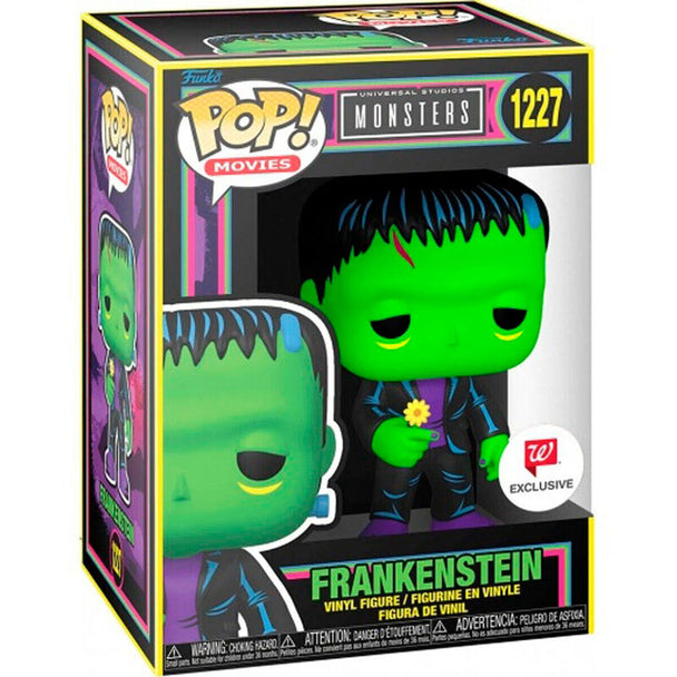 Figurine Funko POP exclusive de Frankenstein Universal Studios en vinyle de 9 cm dans sa boîte cadeau avec fenêtre transparente
