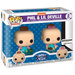 Pack de deux figurines Funko POP Rugrats représentant Phil et Lil en vinyle dans leur boîte cadeau avec fenêtre transparente