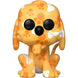 Vue rapprochée de la figurine Funko POP Pluto Artist en vinyle avec détails colorés dans sa boîte protectrice