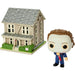 Vue de la maison Myers miniature incluse avec la figurine Funko POP Michael Myers Halloween