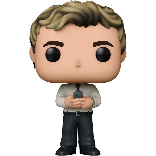 Figurine Funko POP exclusive de Ryan Howard de The Office, en vinyle, présentée dans une boîte cadeau avec fenêtre transparente