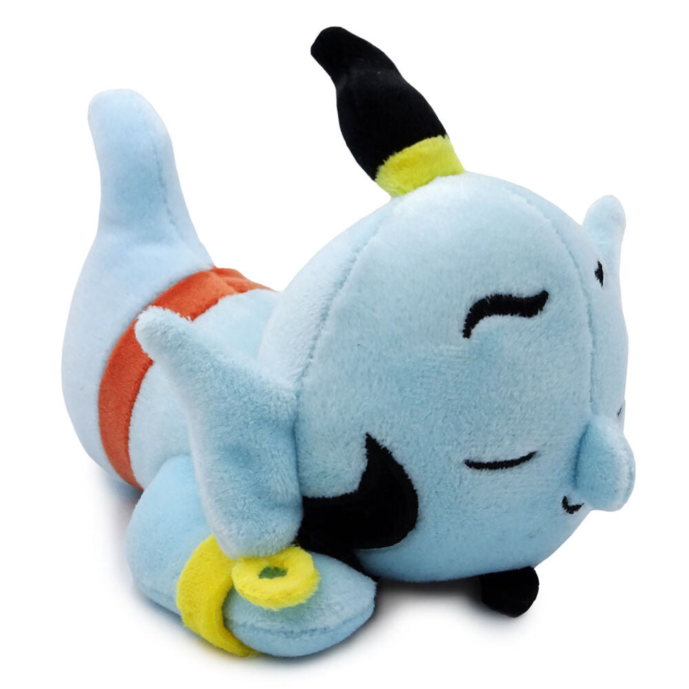 Peluche Disney Snuglets Donald Duck 15 cm avec clip sac, image rapprochée