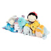 Peluche Disney Snuglets Minnie Mouse 15 cm avec clip sac, vue de côté