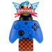 Support avec manette PS5 posée sur le plateau rotatif R.E.S.T.