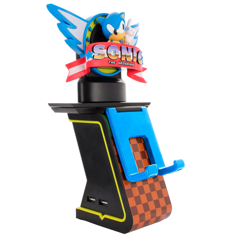 Support Sonic The Hedgehog en utilisation avec manette Xbox Series S/X
