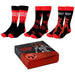 Pack de 3 chaussettes adultes Stranger Things CERDÁ avec motifs colorés visibles