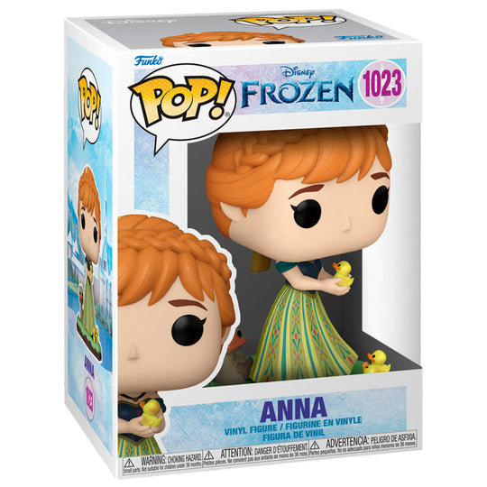 Figurine Funko POP Disney Princess Anna en vinyle de 9 cm dans sa boîte fenêtre collector