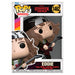 Figurine Funko POP Eddie de Stranger Things vue de face dans sa boîte vitrine transparente