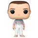 Vue rapprochée de la figurine Funko POP Eleven avec détails précis et couleurs vives.