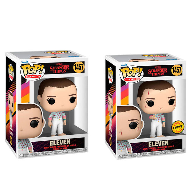 Figurine Funko POP Stranger Things Eleven en vinyle de 9 cm avec boîte vitrine