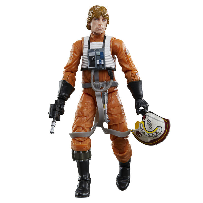 Détail du visage réaliste de la figurine Luke Skywalker Star Wars HASBRO