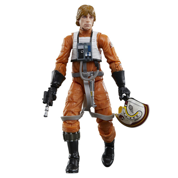 Détail du visage réaliste de la figurine Luke Skywalker Star Wars HASBRO