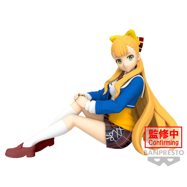 Figurine Kathrina Griebel World Dai Star de 10cm par BANPRESTO, vue de face avec détails précis et couleurs vives.