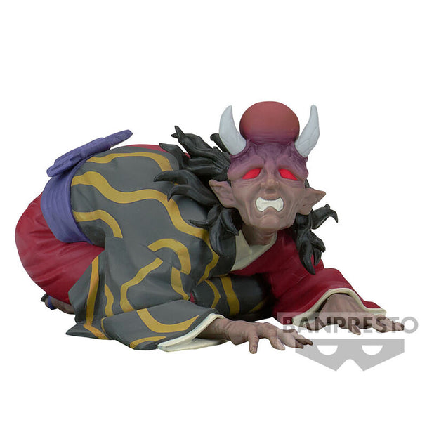 Figurine Hantengu de 5 cm de Demon Slayer Kimetsu no Yaiba vue de face avec détails précis