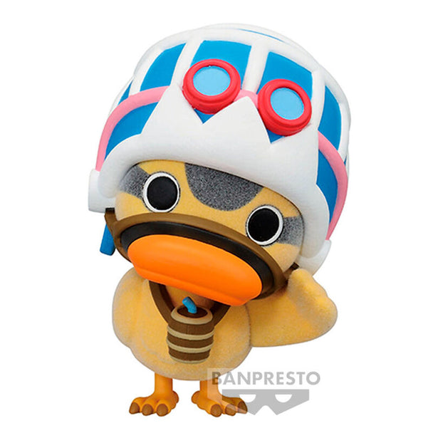 Figurine One Piece Fluffy Puffy Karo vue de face avec détails précis et couleurs vives