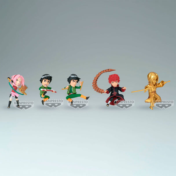 Zoom sur la figurine Naruto Shippuden BANPRESTO montrant les finitions de qualité et le design soigné