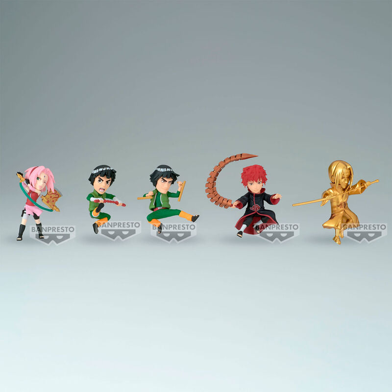 Zoom sur la figurine Naruto Shippuden BANPRESTO montrant les finitions de qualité et le design soigné