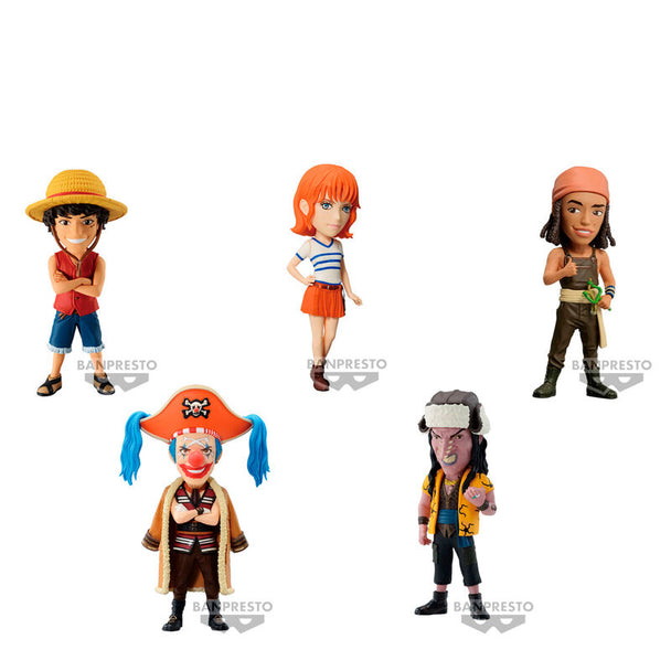 Figurine One Piece Netflix Vol.1 BANPRESTO en position dynamique montrant les finitions