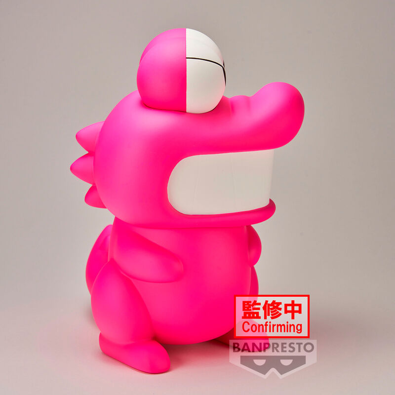 Détail de la figurine BANPRESTO Crayon Shinchan Big Sofvimates Waniyamasan montrant les couleurs et textures