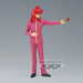 Profil latéral de la figurine Kurama BANPRESTO montrant la posture dynamique et les vêtements détaillés