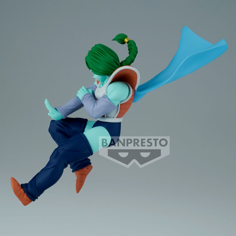 Vue arrière de la figurine Zarbon Dragon Ball Z soulignant la qualité des finitions et textures