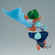 Zoom sur le visage expressif de Zarbon dans la figurine Match Makers, illustrant son caractère iconique