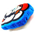 Détail du coussin Mario 3D Nintendo montrant la qualité du tissu polyester et la finition Peach touch