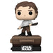 Figurine POP Deluxe Han Solo sur Jabba Skiff édition exclusive FUNKO avec détails précis