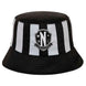 Chapeau seau enfant Wednesday KARACTERMANIA en taille 8 ans vu de face avec logo visible