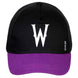 Casquette Wednesday KARACTERMANIA taille enfant 55cm vue de face, en coton et polyester